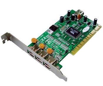 Kouwell KW-1582V Řadič / 3x FireWire / PCI